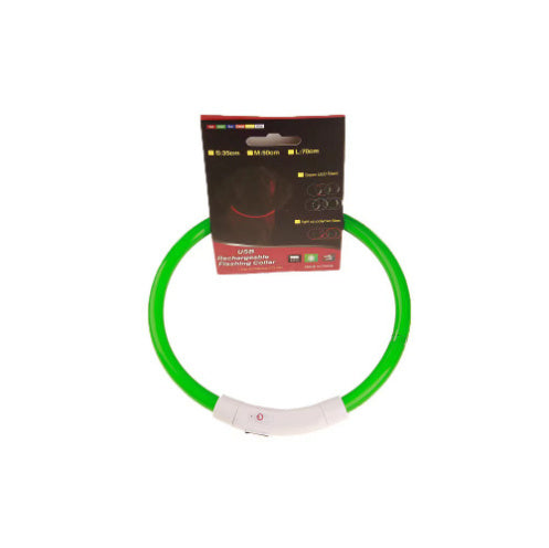 Pet Flashing USB Rechargeable Safety Collar
