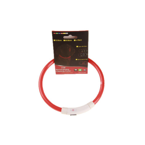 Pet Flashing USB Rechargeable Safety Collar